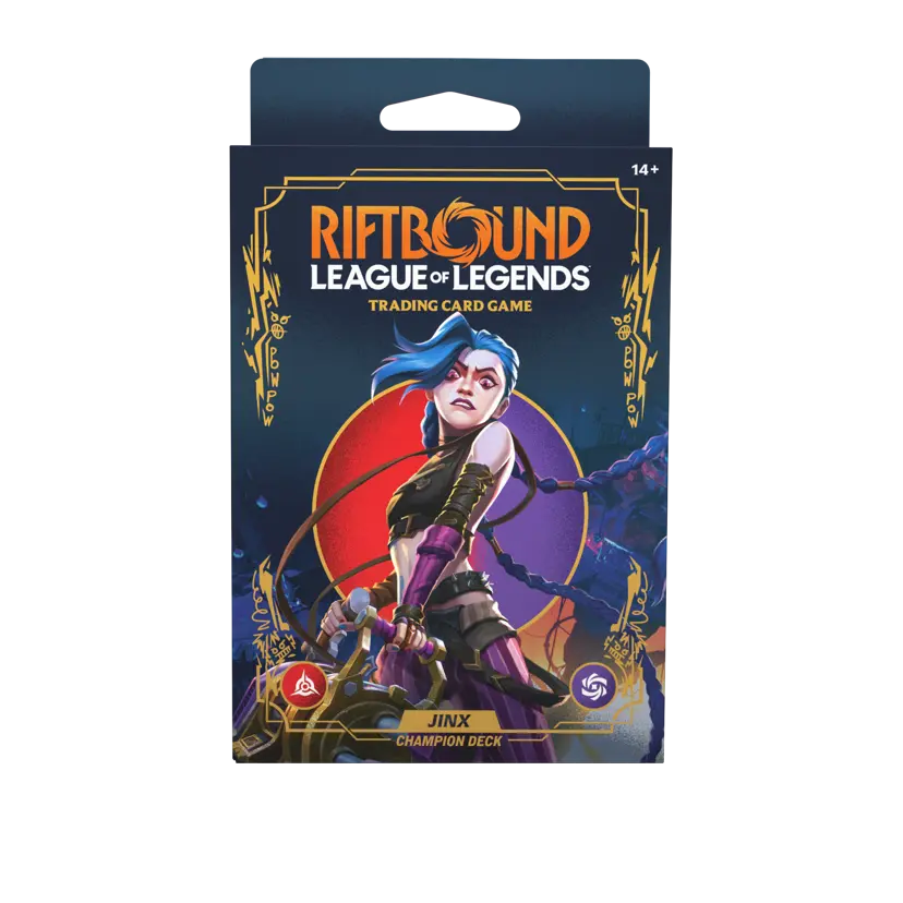 Deck de champion Riftbound: League of Legends TCG Origins : Jinx